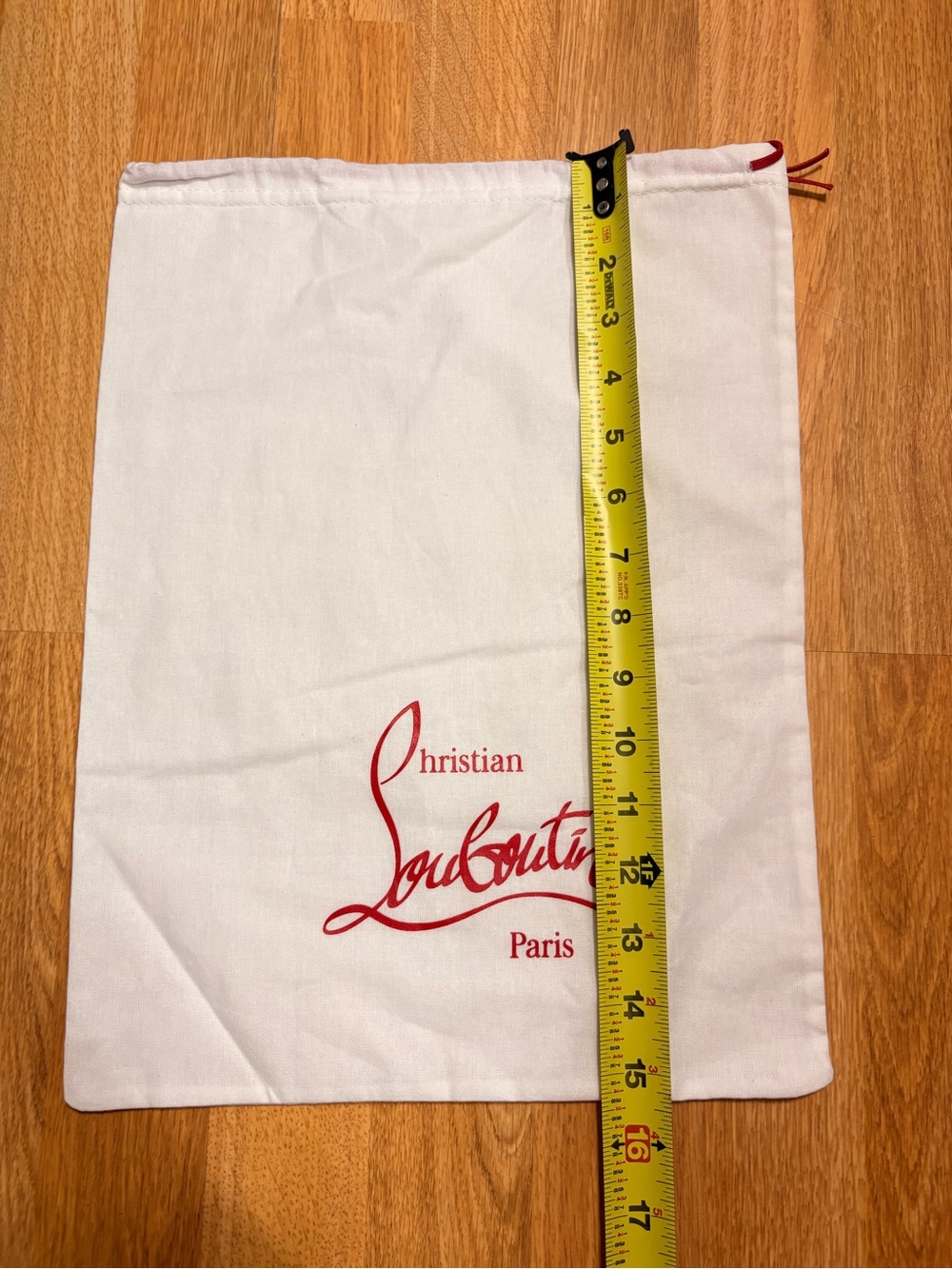 Christian Louboutin White Dust Bag